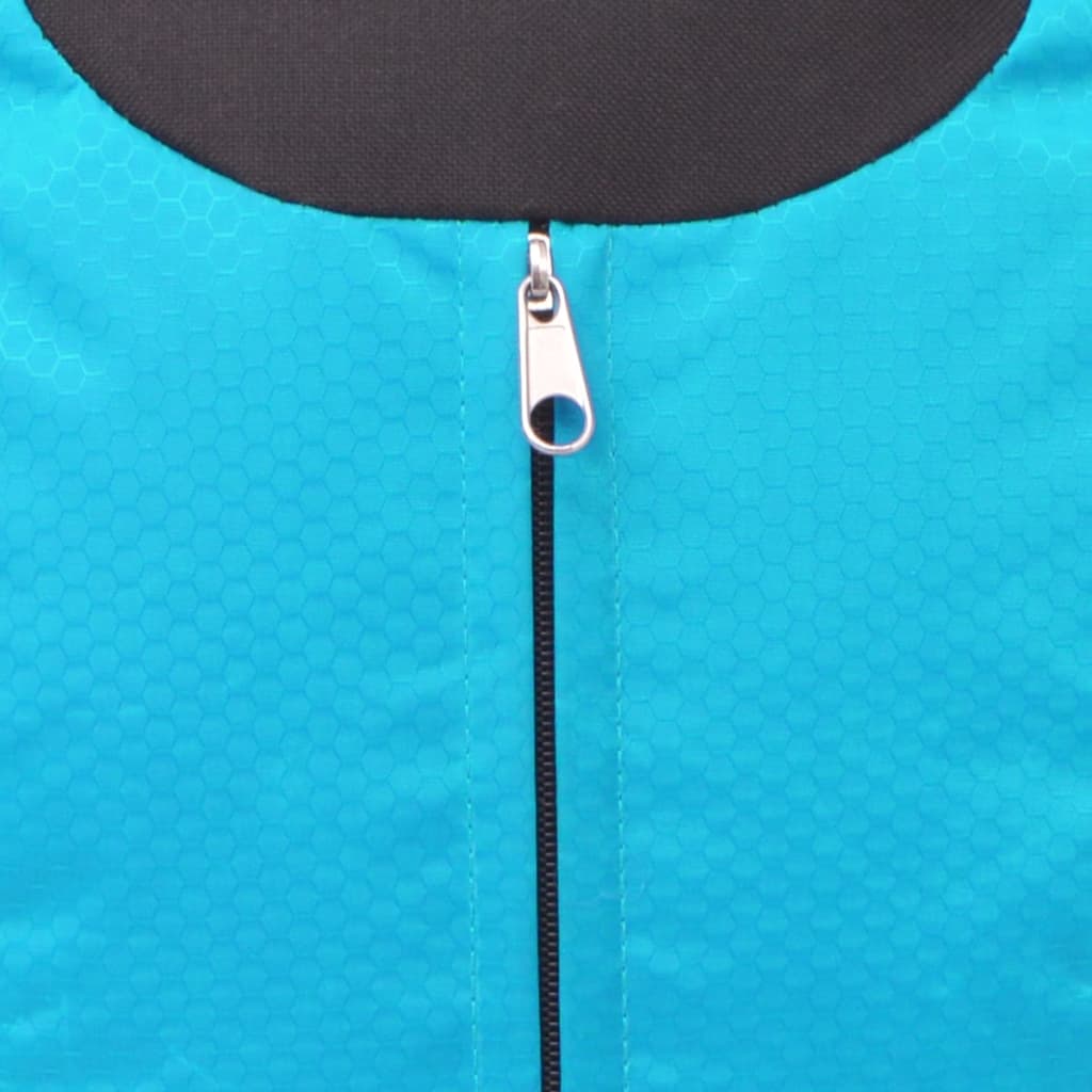 Mochila para caminhadas 40 L preto e azul