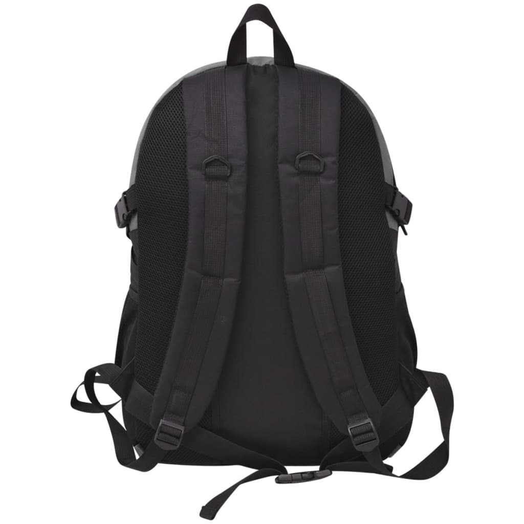 Mochila para caminhadas 40 L preto e cinzento