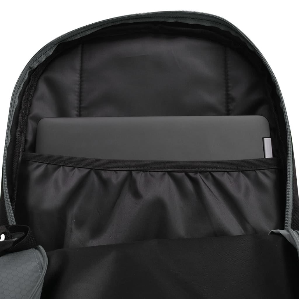 Mochila escolar 40 L preto e cinzento