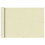 Tela varanda tecido oxford 75x400 cm creme