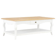 Mesa de centro 110x60x40 cm MDF branco