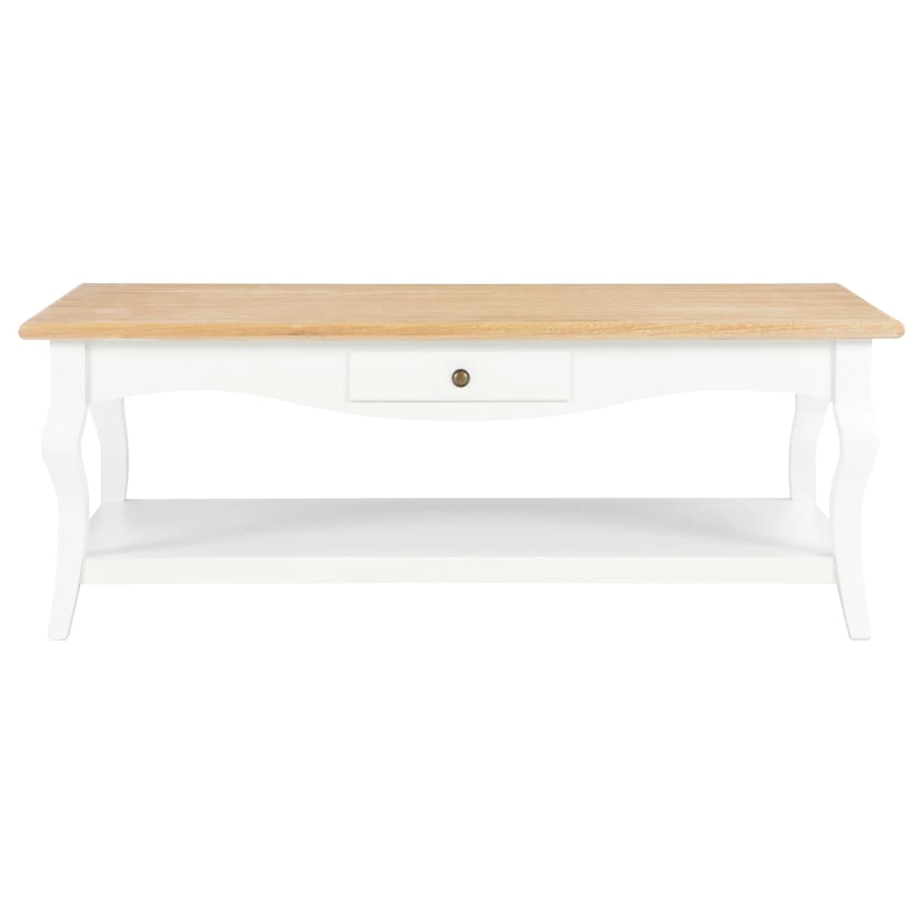 Mesa de centro 110x60x40 cm MDF branco