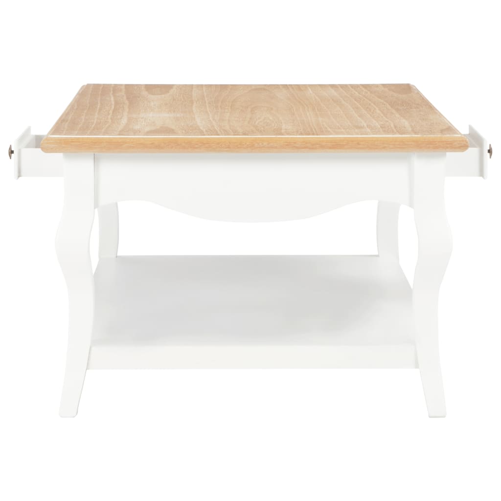 Mesa de centro 110x60x40 cm MDF branco