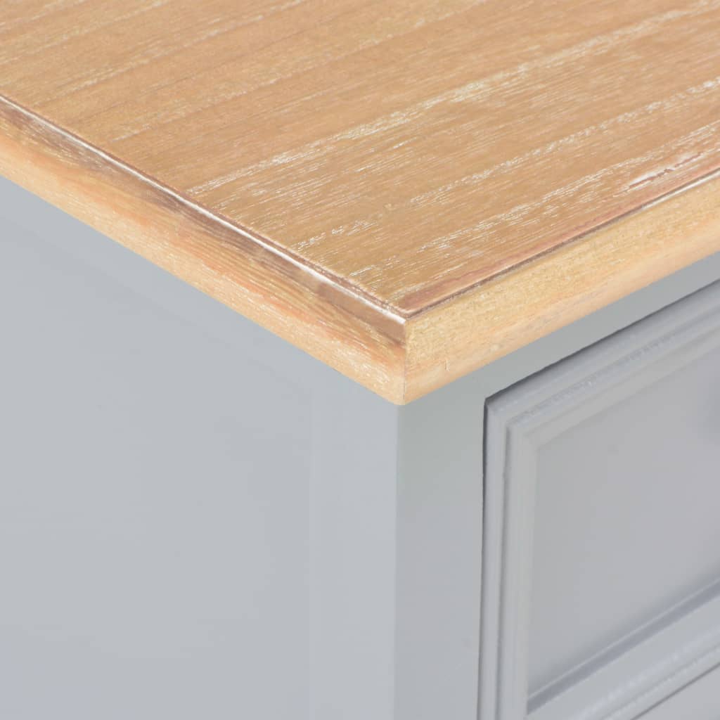 Mesa-de-cabeceira 2 pcs 35x30x49 cm MDF branco