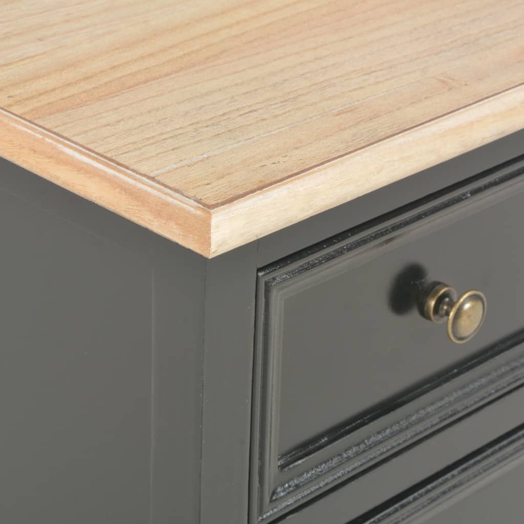 Mesa-de-cabeceira 2 pcs 35x30x49 cm MDF branco