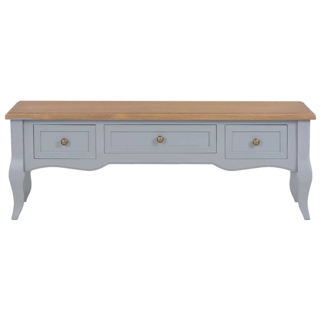Móvel de TV 100x35x35 cm madeira branco