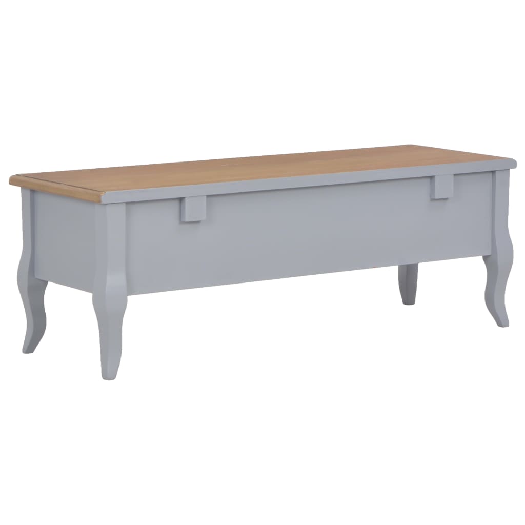 Móvel de TV 100x35x35 cm madeira branco