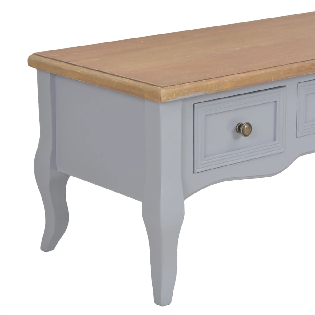 Móvel de TV 100x35x35 cm madeira branco