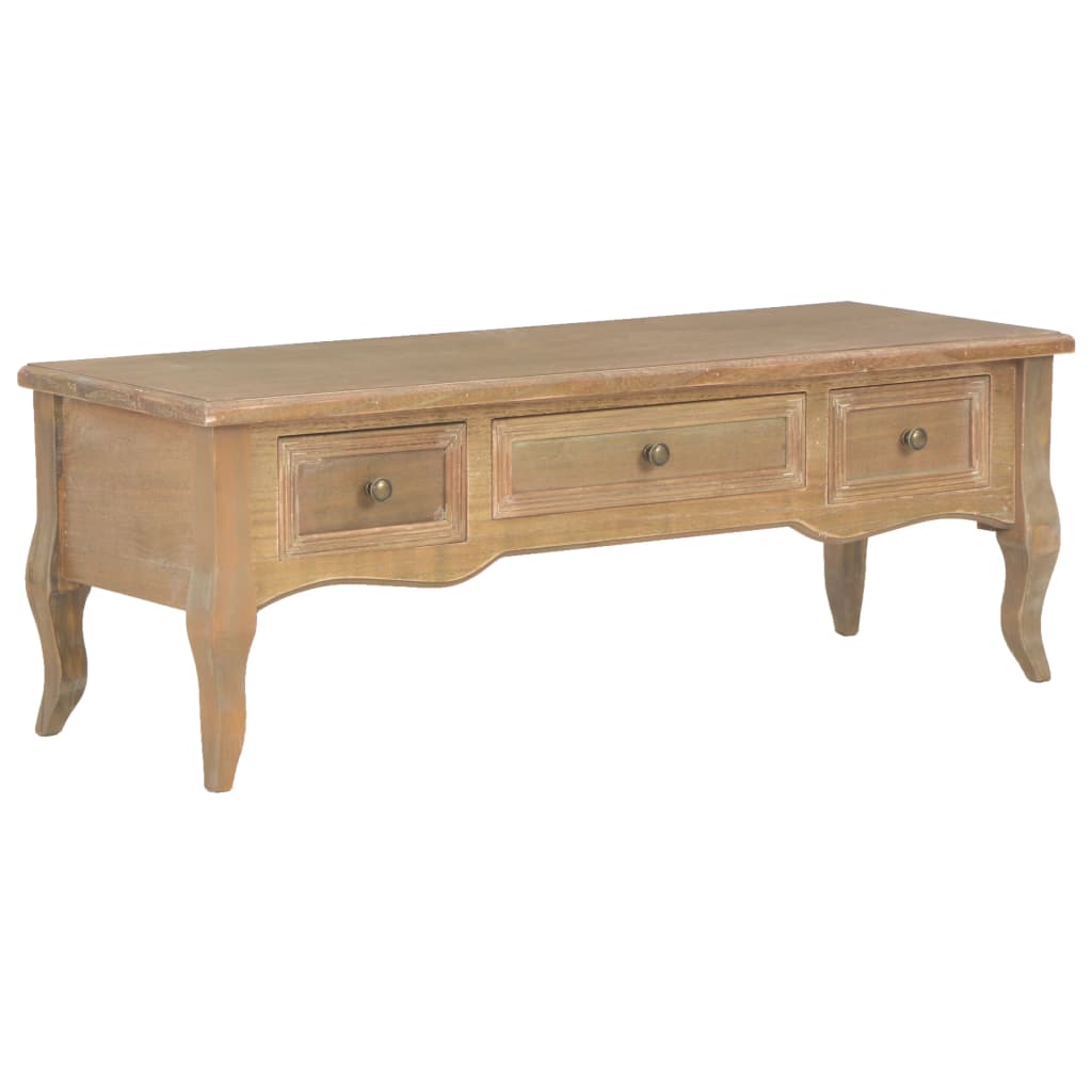 Móvel de TV 100x35x35 cm madeira branco