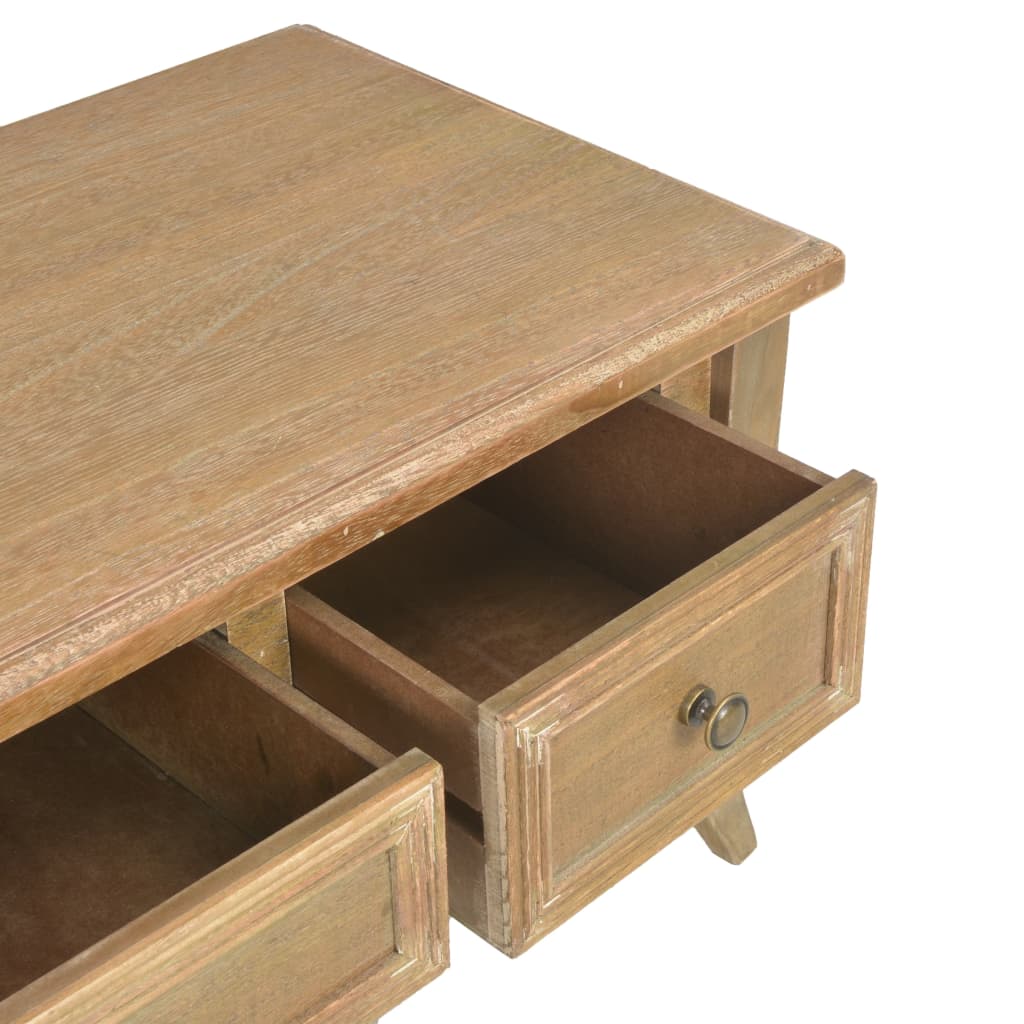 Móvel de TV 100x35x35 cm madeira branco