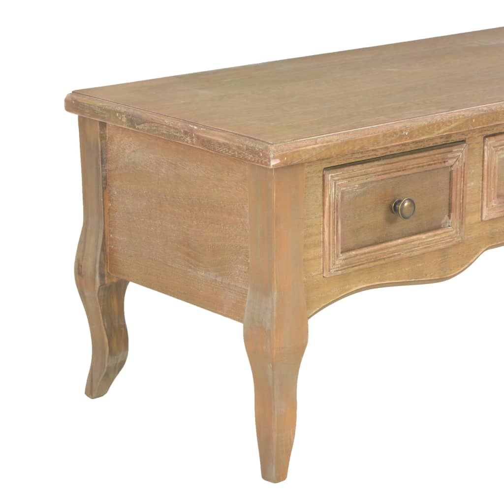 Móvel de TV 100x35x35 cm madeira branco
