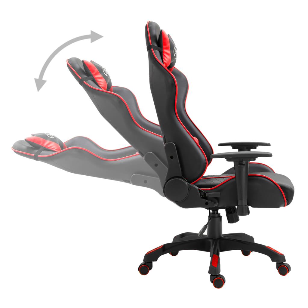 Cadeira de gaming couro artificial azul
