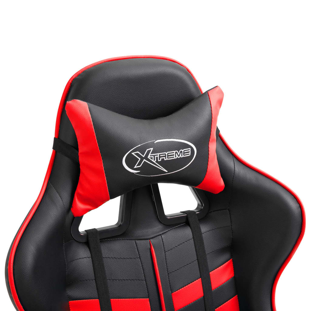 Cadeira de gaming couro artificial azul