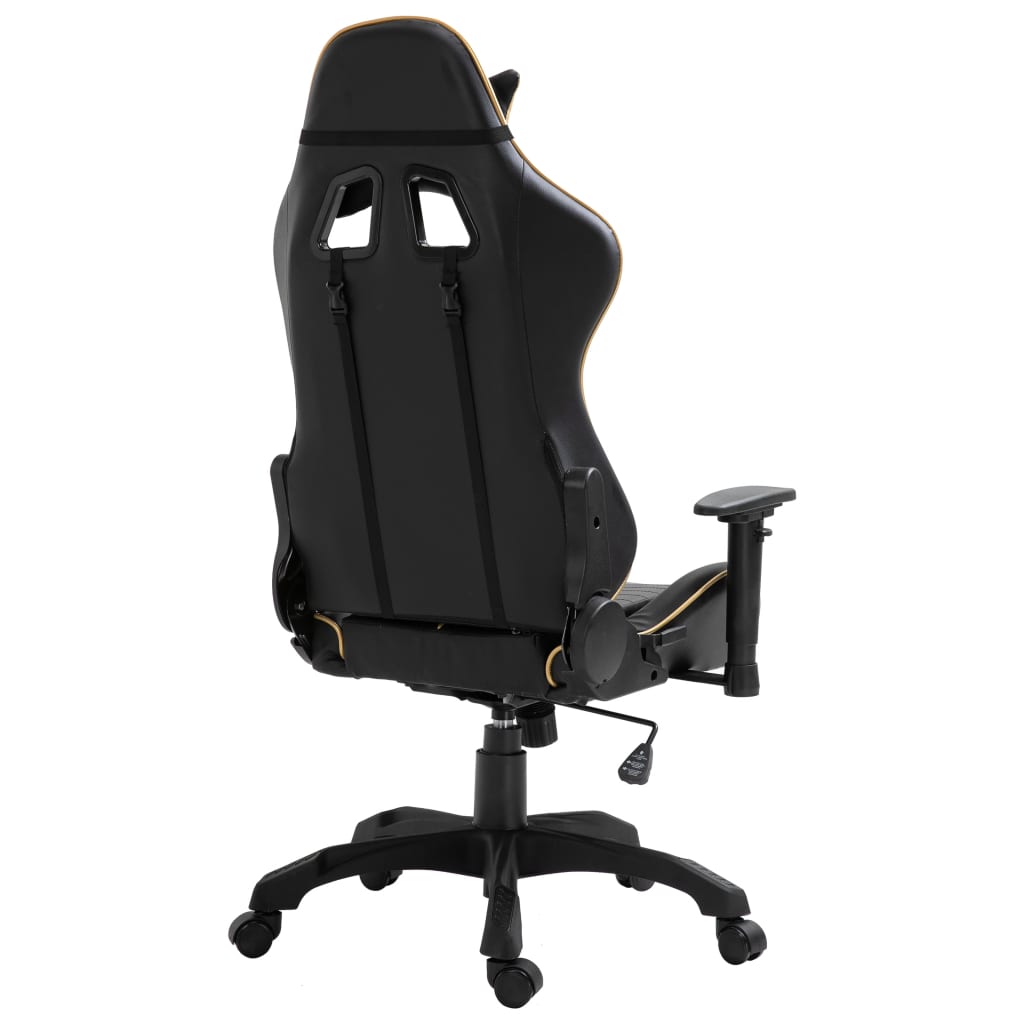 Cadeira de gaming couro artificial azul