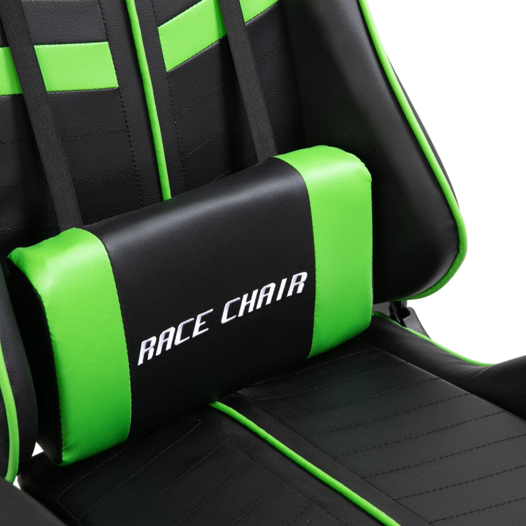 Cadeira de gaming couro artificial azul