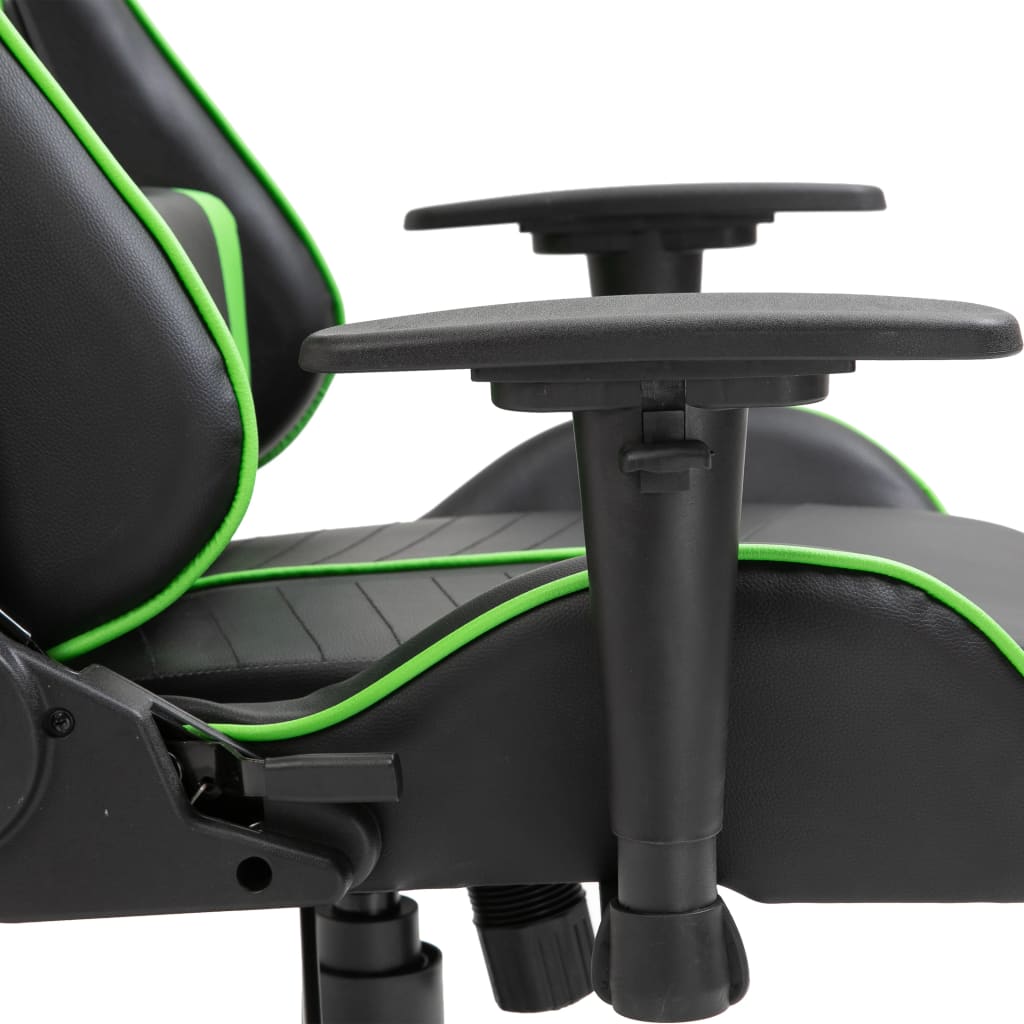 Cadeira de gaming couro artificial azul