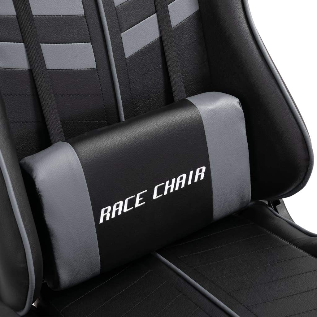 Cadeira de gaming couro artificial azul