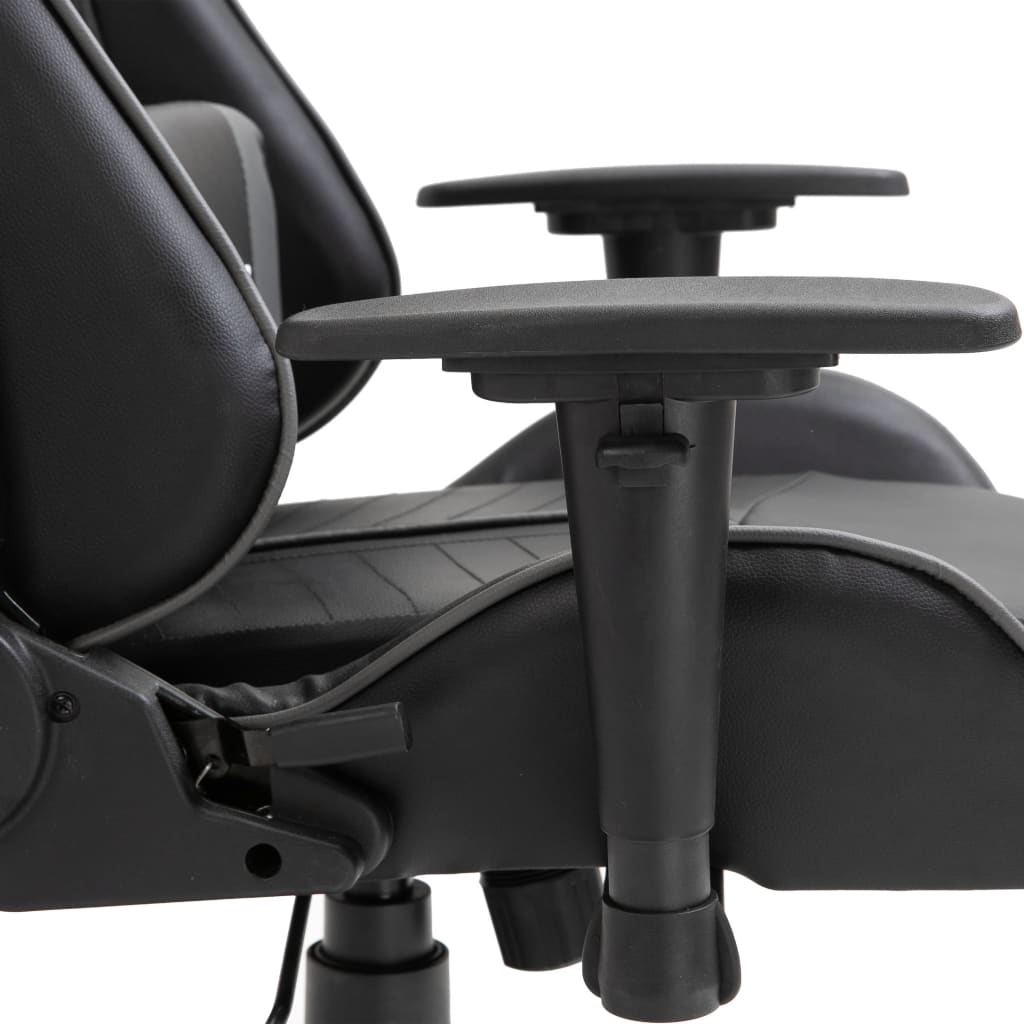 Cadeira de gaming couro artificial azul
