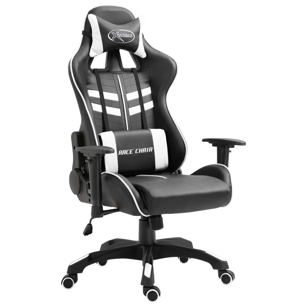 Cadeira de gaming couro artificial azul
