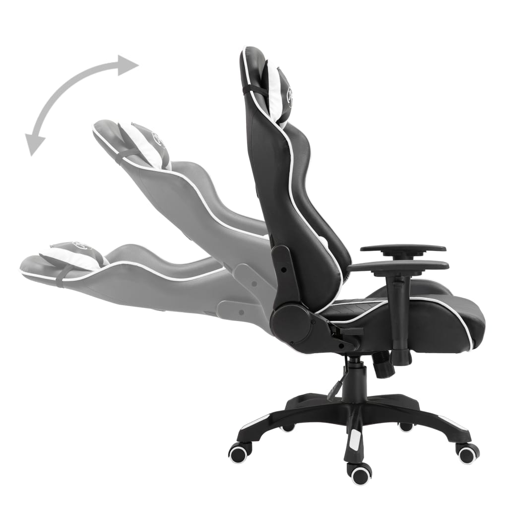 Cadeira de gaming couro artificial azul