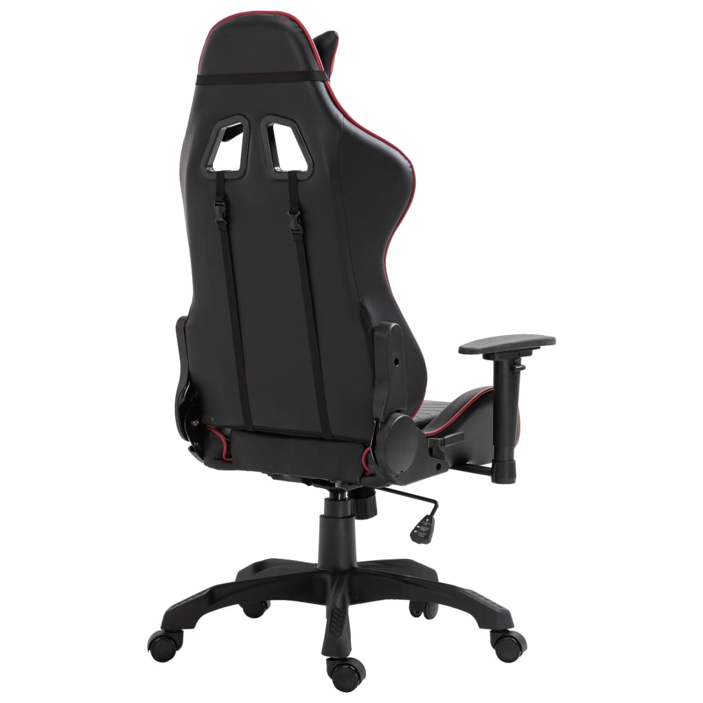 Cadeira de gaming couro artificial azul