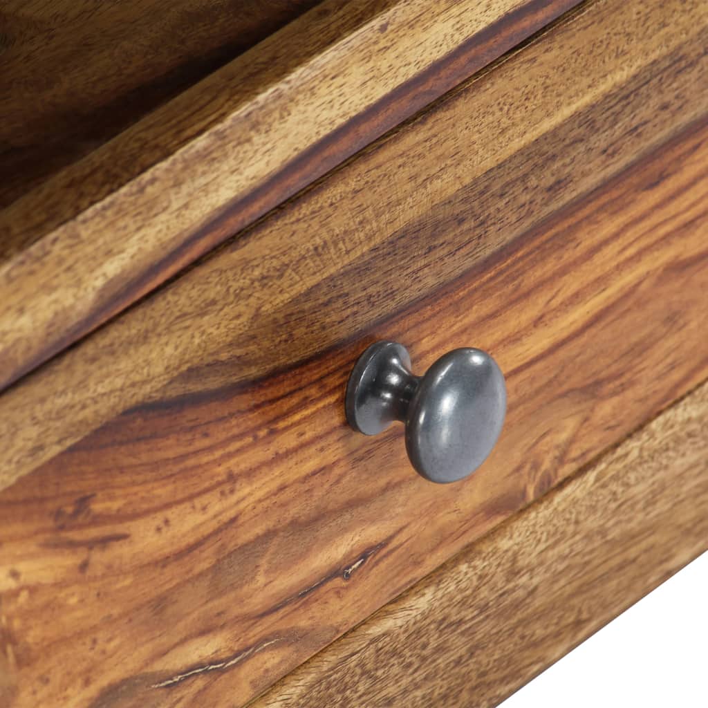 Móvel de TV 120x30x40 cm madeira de acácia maciça