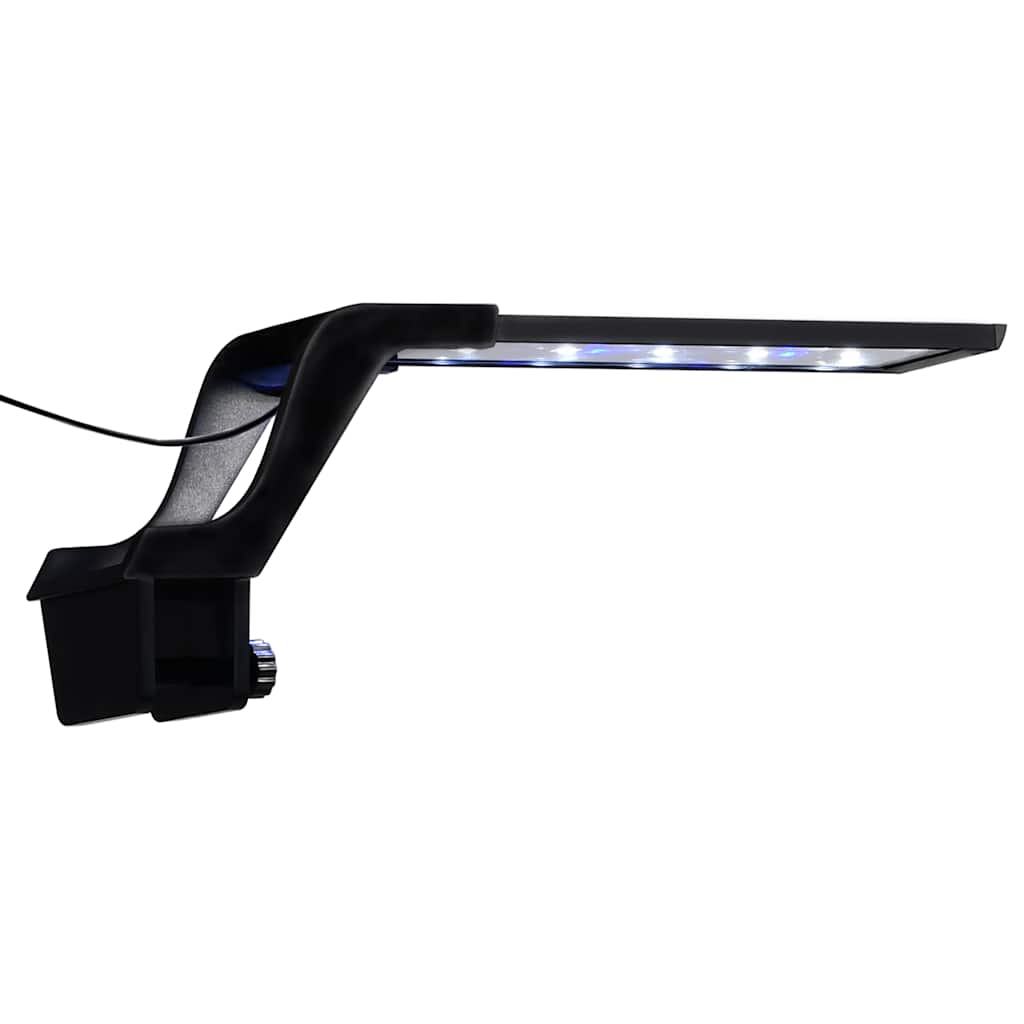 Lâmpada de aquário LED com braçadeira 25-45 cm azul e branco