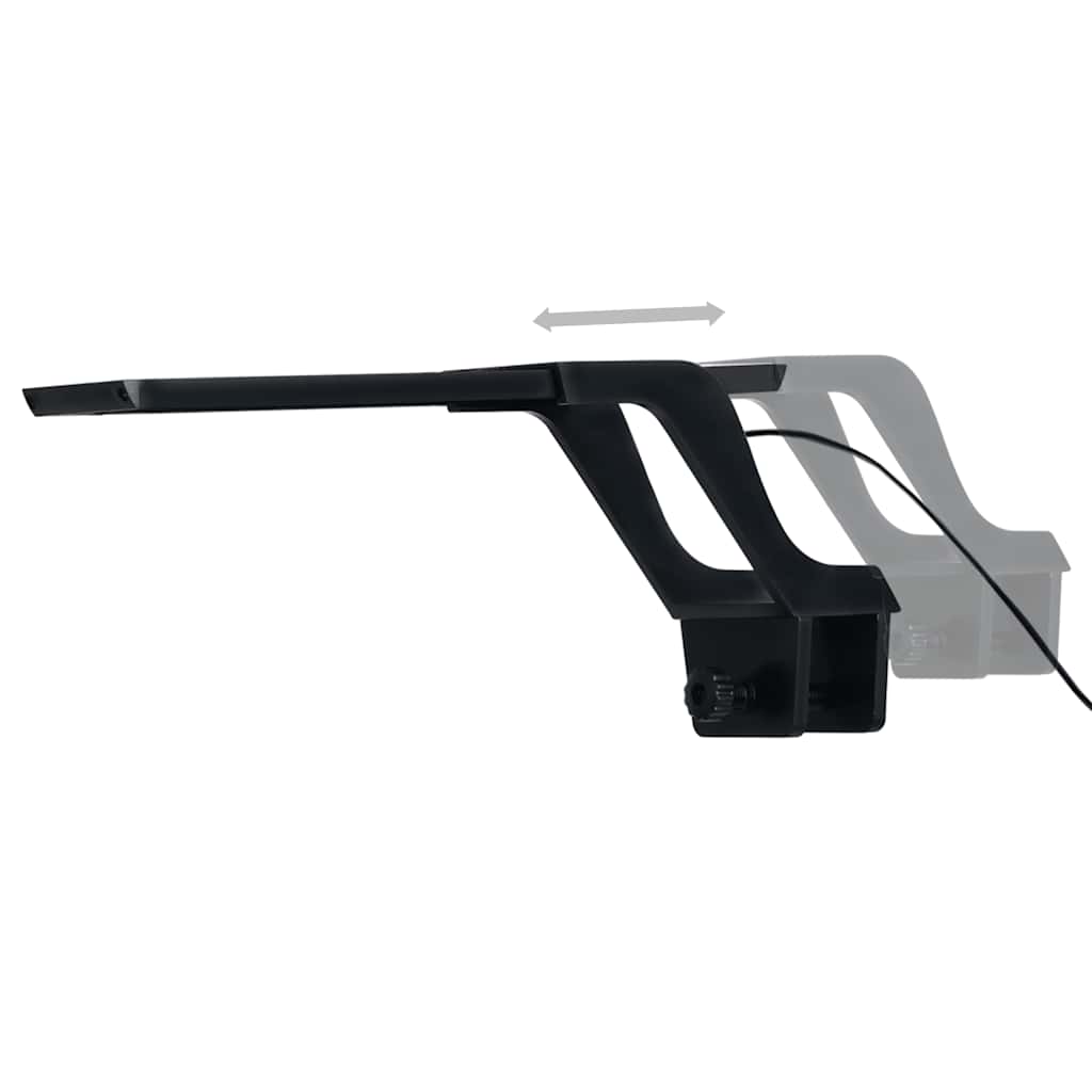 Lâmpada de aquário LED com braçadeira 25-45 cm azul e branco