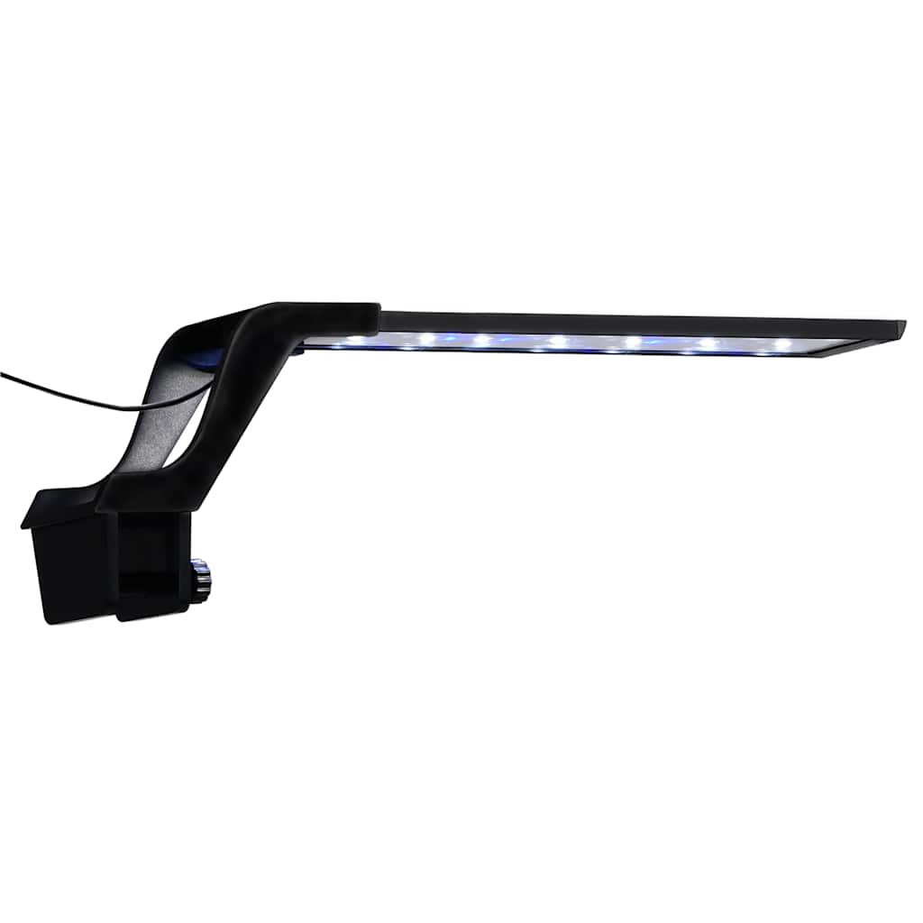 Lâmpada de aquário LED com braçadeira 35-55 cm azul e branco