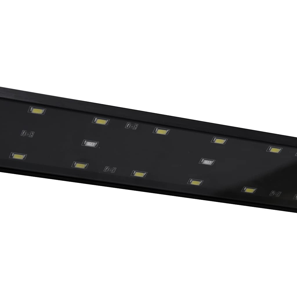 Lâmpada de aquário LED com braçadeira 35-55 cm azul e branco