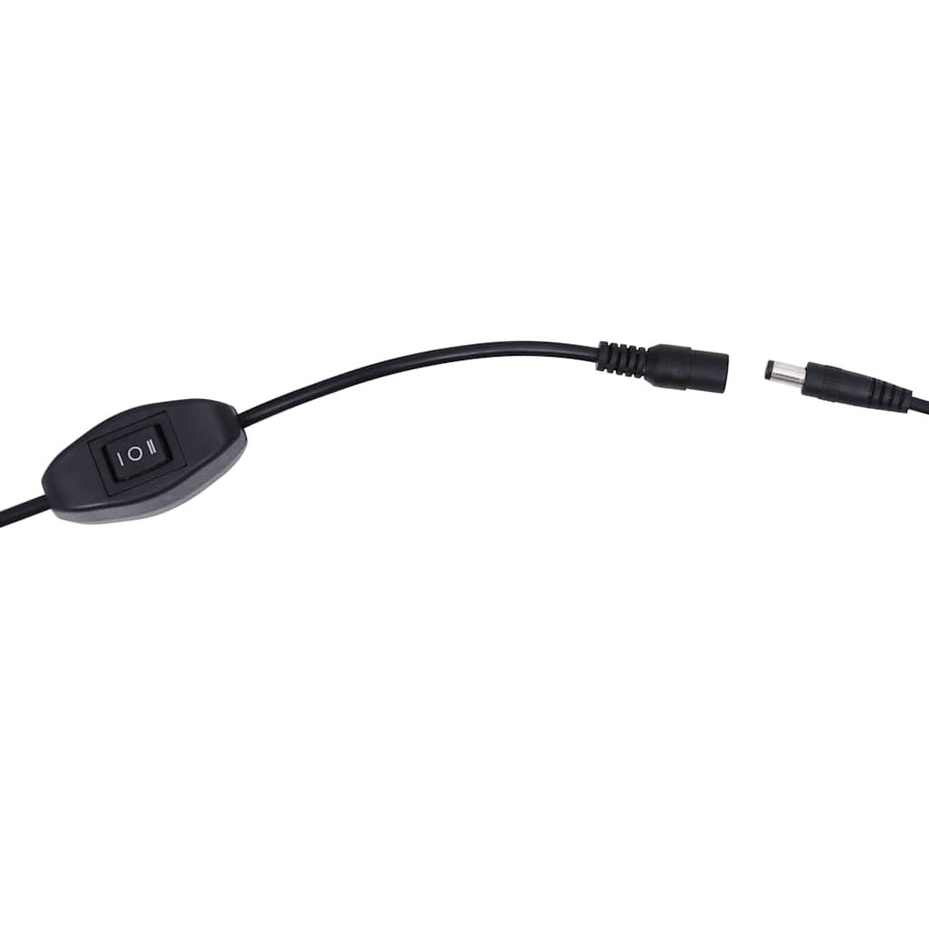Lâmpada de aquário LED com braçadeiras 55-70 cm azul e branco