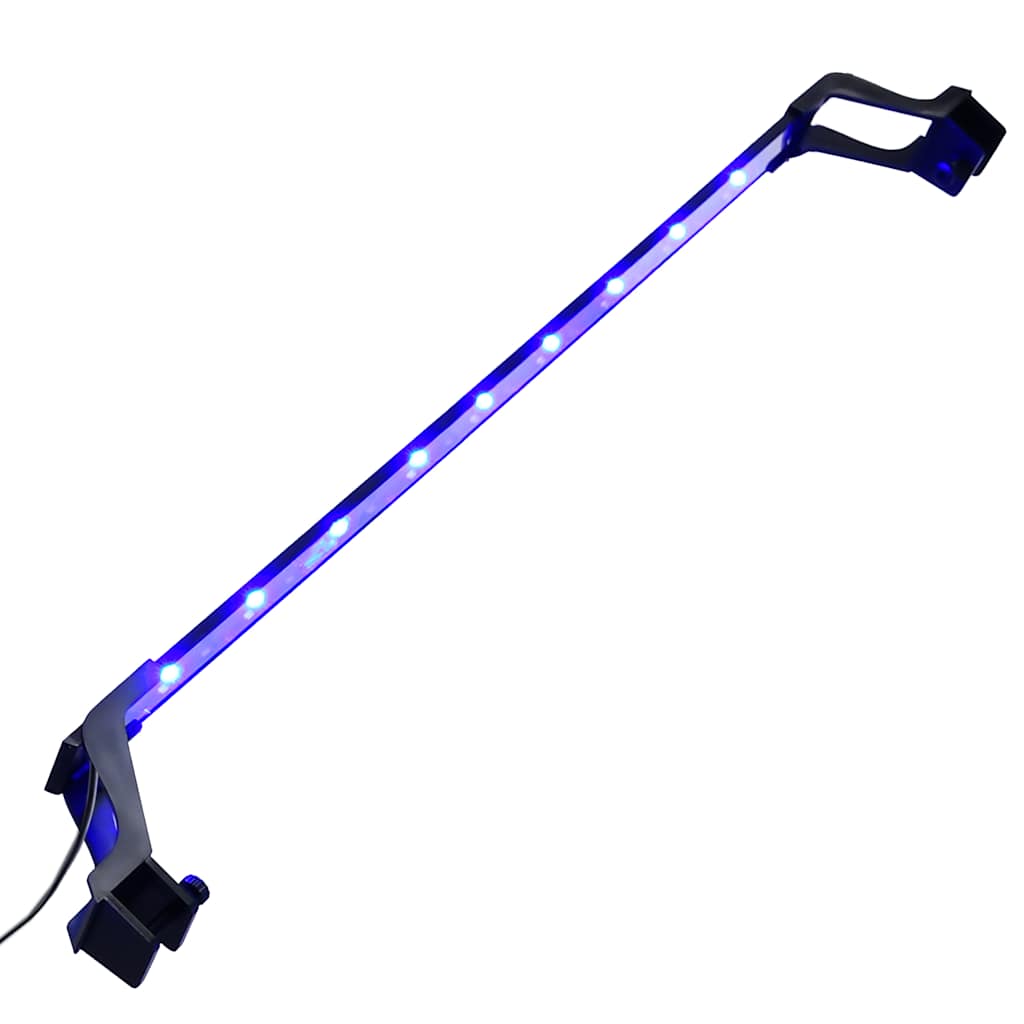 Lâmpada de aquário LED com braçadeiras 75-90 cm azul e branco
