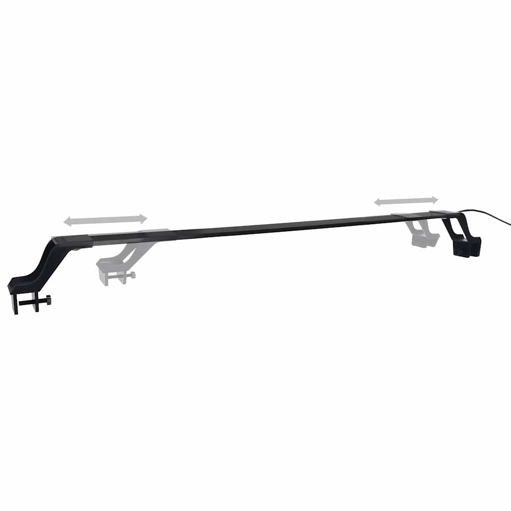 Lâmpada de aquário LED com braçadeiras 75-90 cm azul e branco