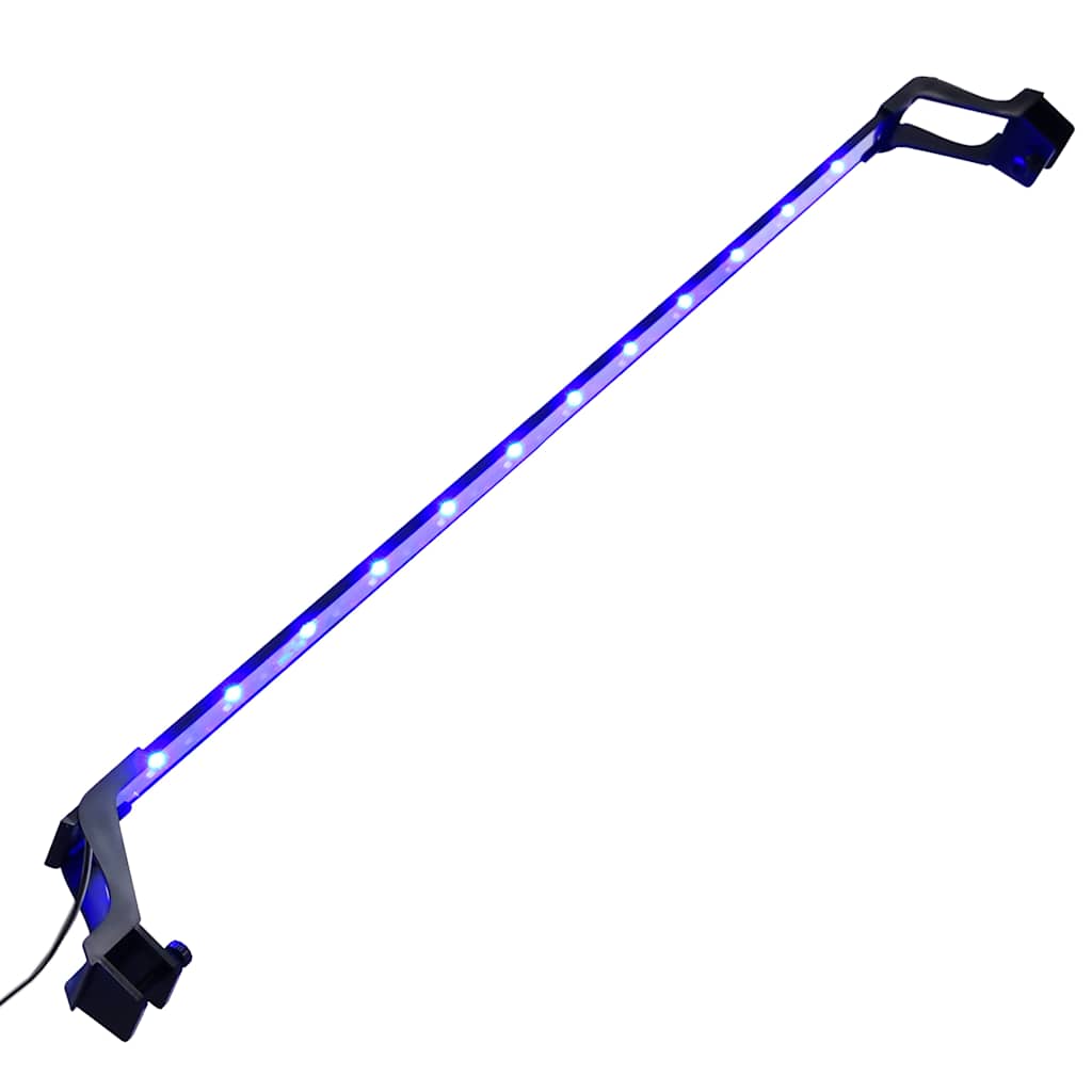 Lâmpada de aquário LED com braçadeiras 90-105 cm azul e branco