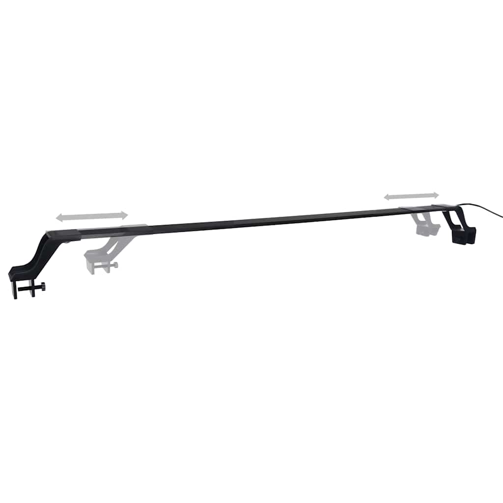 Lâmpada de aquário LED com braçadeiras 90-105 cm azul e branco
