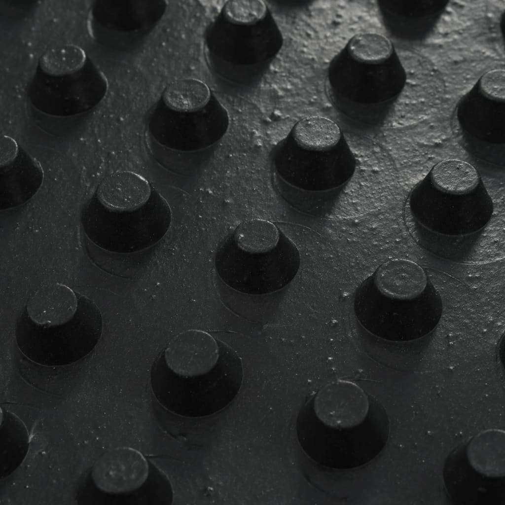 Placa de drenagem dentada 2 pcs PEAD 400 g/m² 1x20 m