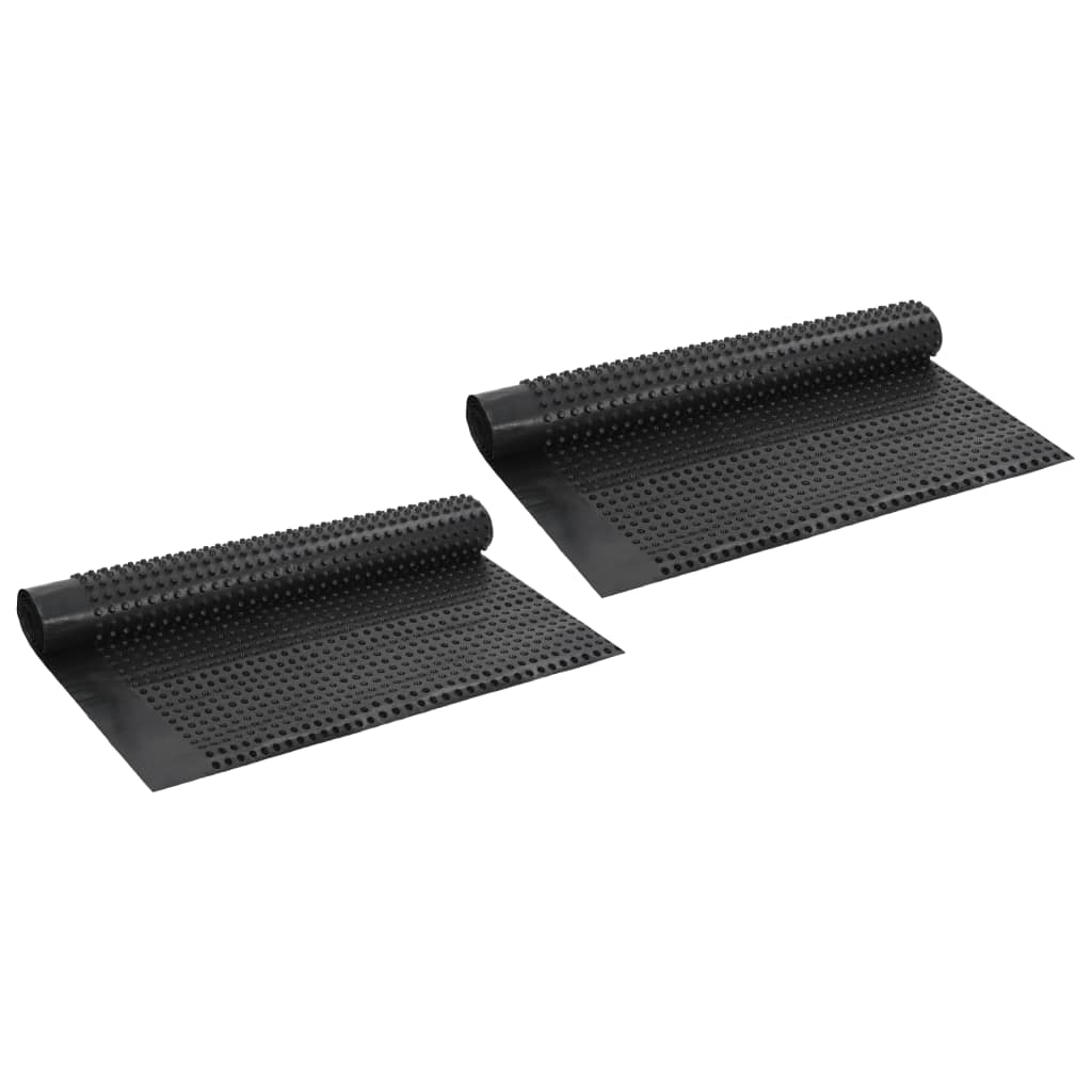 Placa de drenagem dentada 2 pcs PEAD 400 g/m² 1x20 m