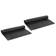 Placa de drenagem dentada 2 pcs PEAD 400 g/m² 1x20 m