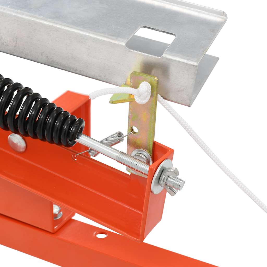 Lançador de alvo de argila em aço