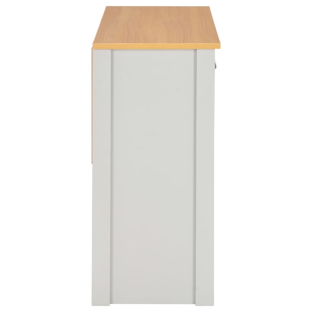 Mesa consola 97x35x76 cm cinzento