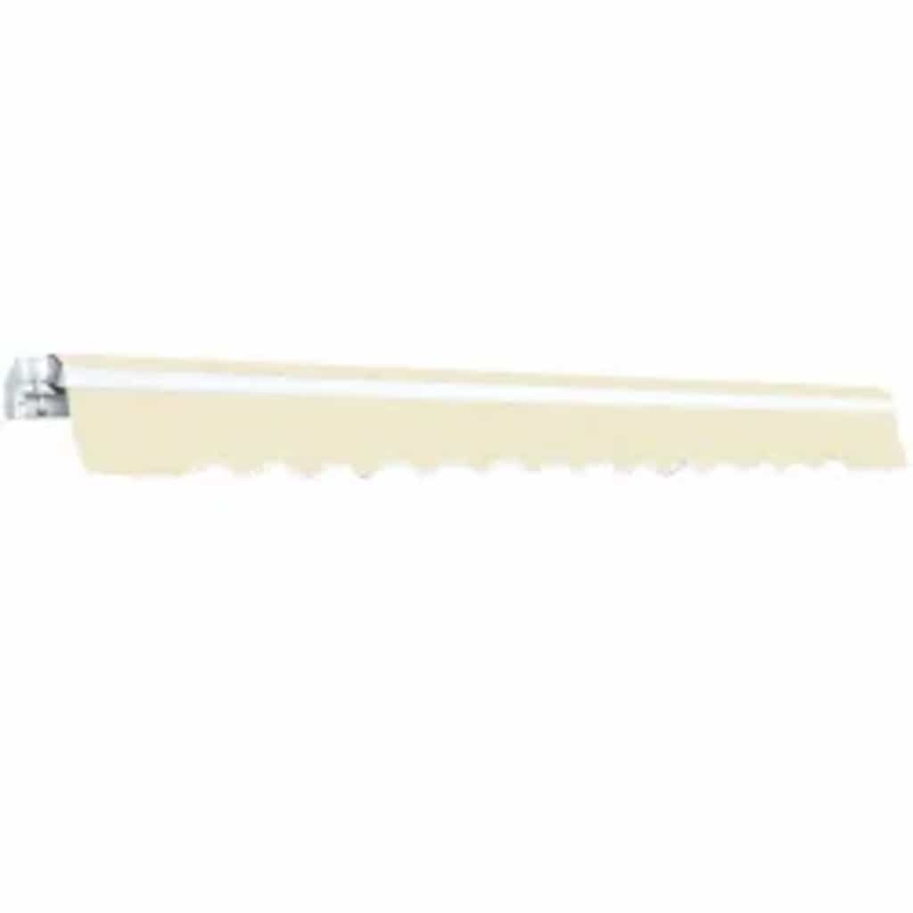 Toldo dobrável manual 600 cm creme