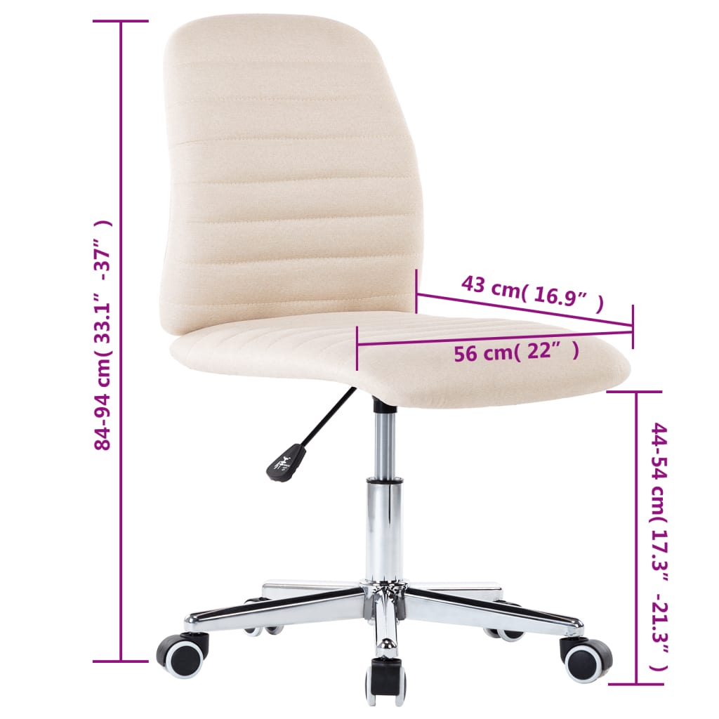 Cadeiras de jantar 2 pcs tecido azul