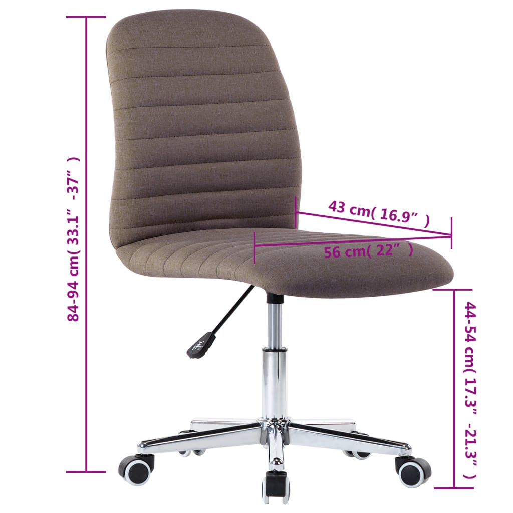 Cadeiras de jantar 2 pcs tecido azul