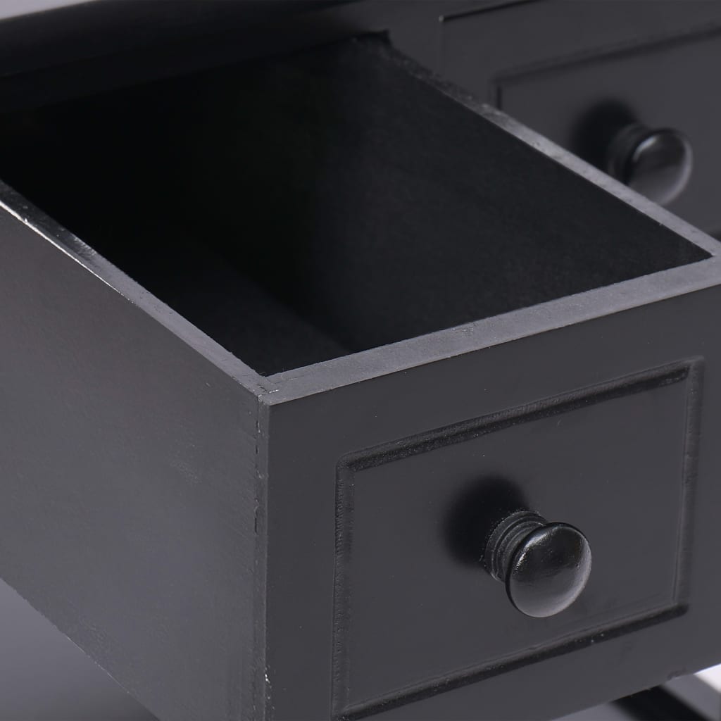 Mesa de apoio 40x40x40 cm madeira de paulownia branco