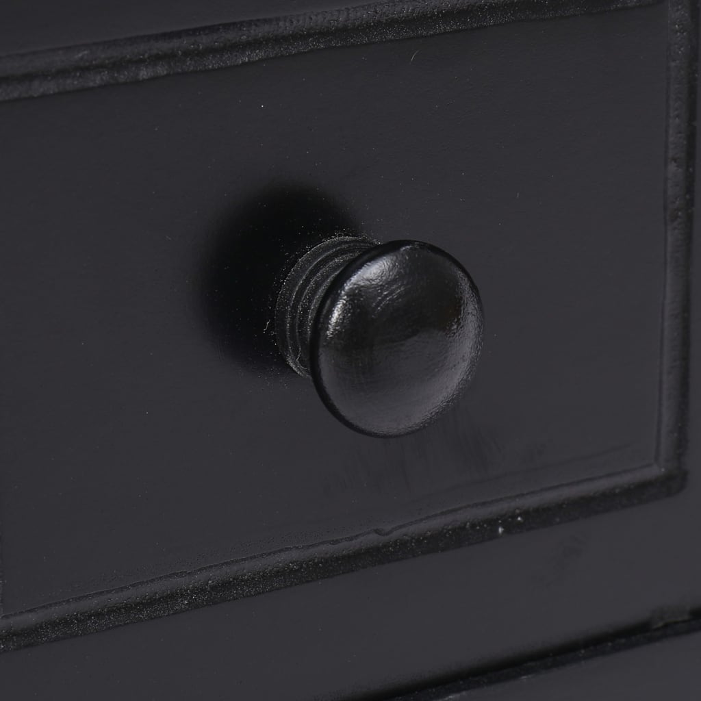 Mesa de apoio 40x40x40 cm madeira de paulownia branco