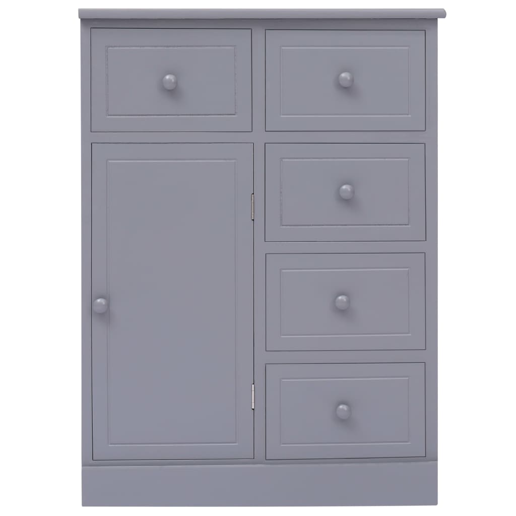 Aparador com 10 gavetas 113x30x79 cm madeira branco