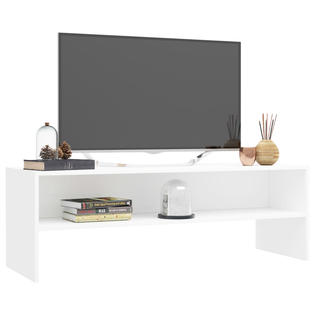 Móvel de TV 120x40x40 cm aglomerado branco