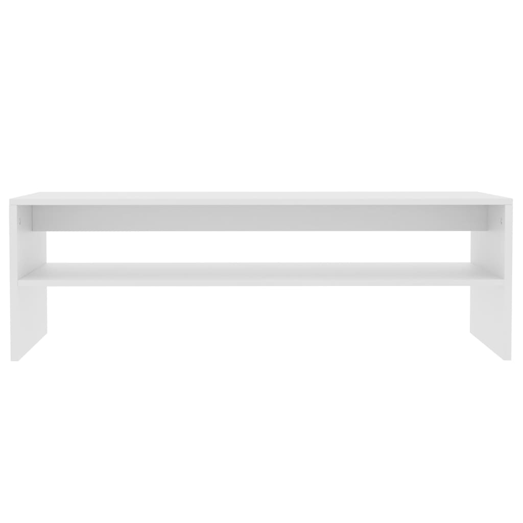 Mesa de centro 100x40x40 cm derivados de madeira branco