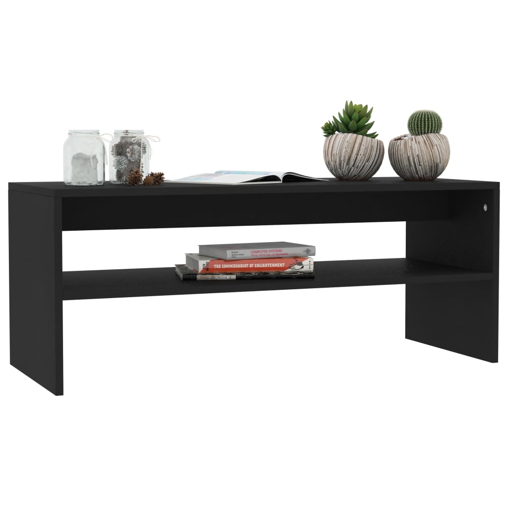 Mesa de centro 100x40x40 cm derivados de madeira branco
