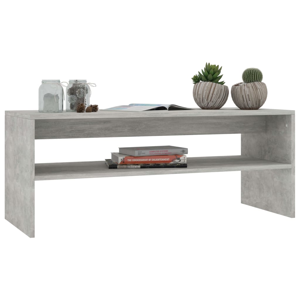 Mesa de centro 100x40x40 cm derivados de madeira branco